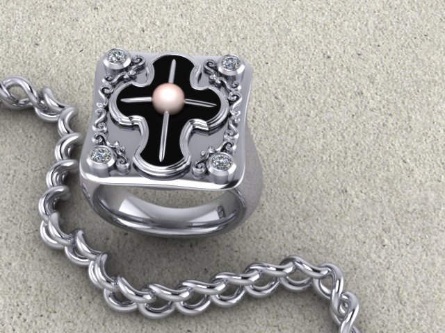 Cross ring design